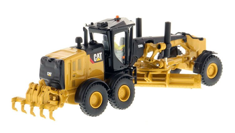 1/87 Caterpillar Cat 12M3 Motor Grader HO Scale DieCast By DM 85520