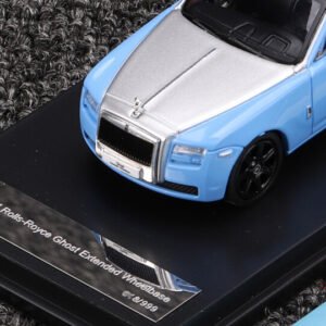 DCM 1:64 Scale Rolls-Royce Ghost Extended Blue Car Model - 图片 3