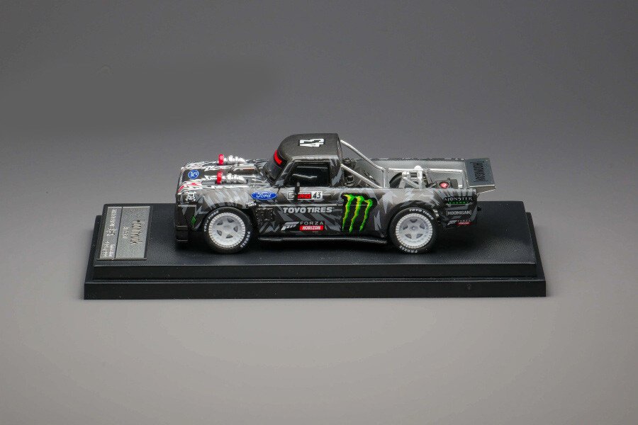 SW 1:64 Hoonitruck Ken Block's 1977 F150 Truck Diecast Model Car Model Toys