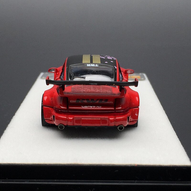1: 64 PGM red cherry RWB 964 car model