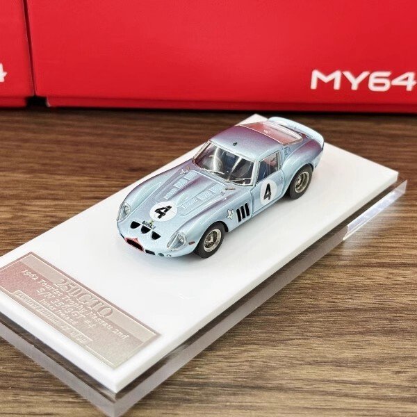 SCM MY64 1:64 Ferrari 250 GTO 172#19#25#24#9 Le Mans 1962 Car Model