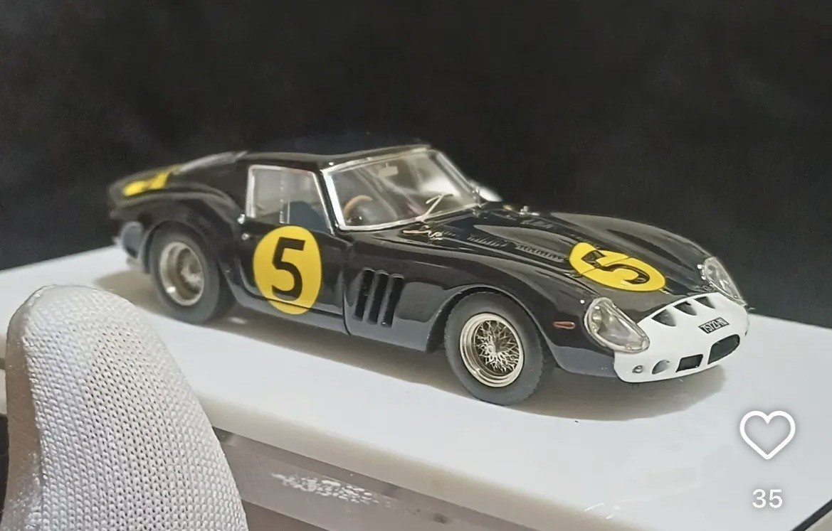 SCM MY64 1:64 Ferrari 250 GTO 172#19#25#24#9 Le Mans 1962 Car Model - 图片 1