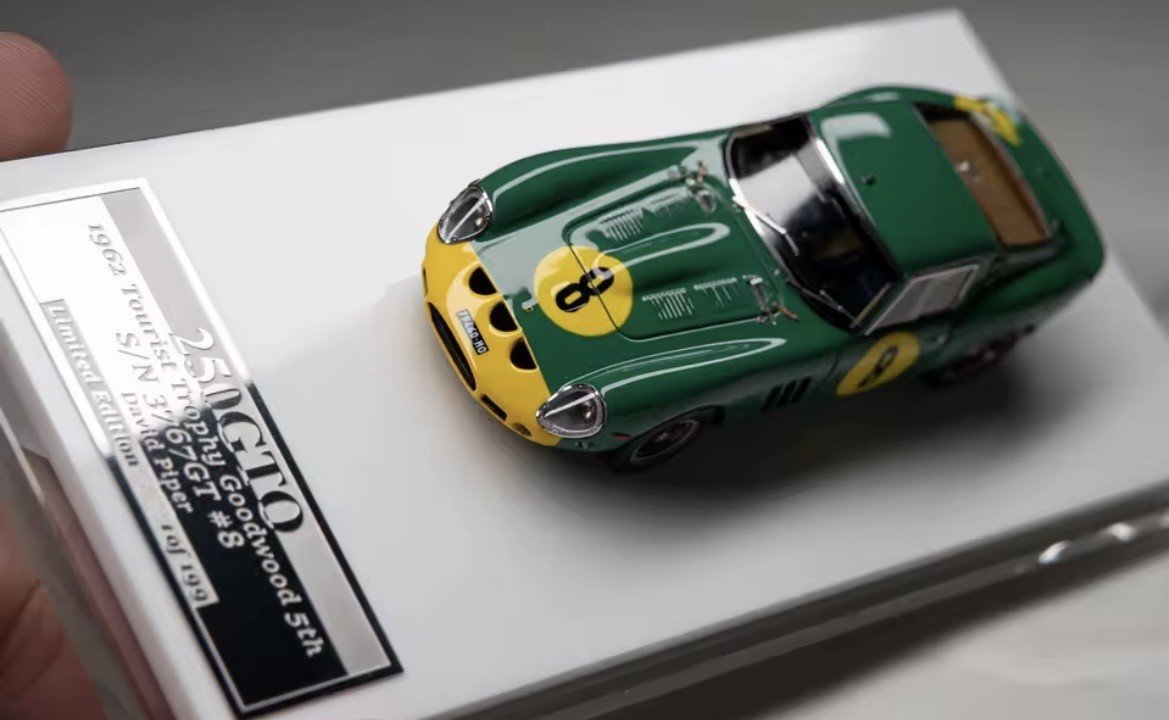SCM MY64 1:64 Ferrari 250 GTO 172#19#25#24#9 Le Mans 1962 Car Model - 图片 1