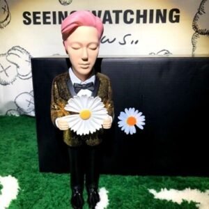 Danel Yad Sunflower Manager Ornaments Sculpture Figurines Toy