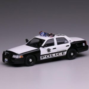 1:64 Las Vegas Police - Vermont Victoria Crown CV Alloy Car Model