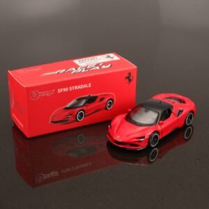 1:64 Model for Ferrari SF90 MONZA ABS Model Metal Car