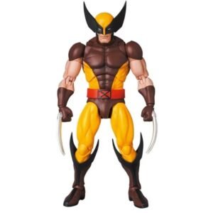 Toys MAFEX No.138 For X-MEN For Wolverine Brown Suit COMIC Ver Action Figure