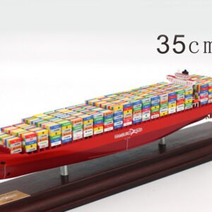 1:1000 Scale 35cm COSCO One Container Ship Model Shipping Company Gift Boys