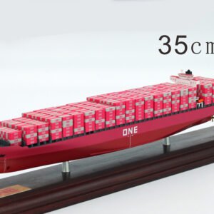 1:1000 Scale 35cm COSCO One Container Ship Model Shipping Company Gift Boys
