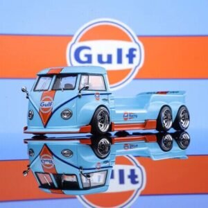 Liberty 1:64 Model Car T1 Tow Truck Alloy Diecast Pickup Trailer Collection Gulf