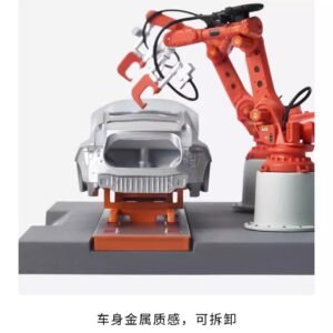 1:43 Automotive Manufacturing Assembly Line Production Line Manipulator Model