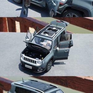 1:18 for Jeep Renegade Car Model Alloy Simulation Car Model