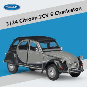 1/24 for Citroen 2CV 6 Charleston Alloy Diecast Model Metal Car Models