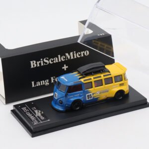 1: 64 Metal T1 Van Modified BSC Bus Simulation Alloy Car Model