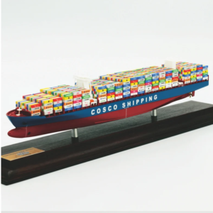 1:1000 Scale 35cm COSCO One Container Ship Model Shipping Company Gift Boys