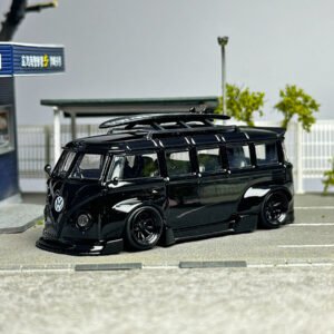LF 1:64 T1 Van RWB Wide Body Modified Alloy Car Model