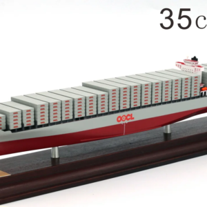 1:1000 Scale 35cm COSCO One Container Ship Model Shipping Company Gift Boys