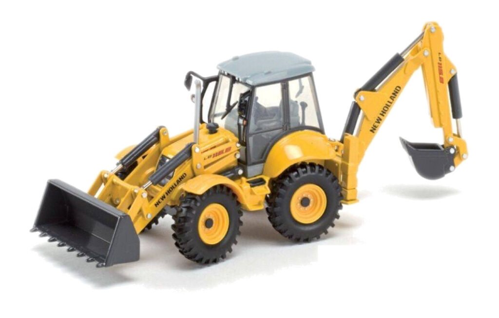 1/32 Terna LB 115B Busy Alloy Engineering Vehicle Model with Two Ends