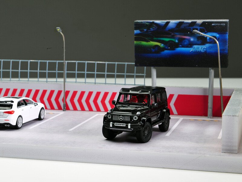 NZG 1:64 For Benz G63 4X4 2023 W463 Alloy Car Model