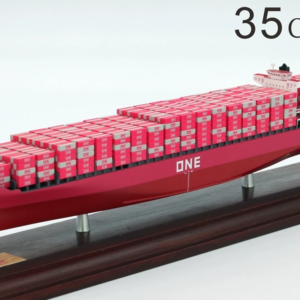 1:1000 Scale 35cm COSCO One Container Ship Model Shipping Company Gift Boys