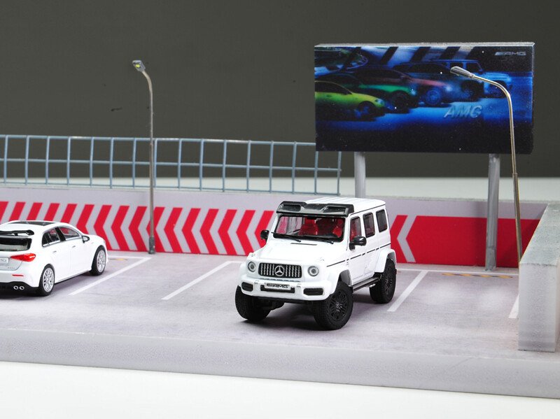 NZG 1:64 For Benz G63 4X4 2023 W463 Alloy Car Model