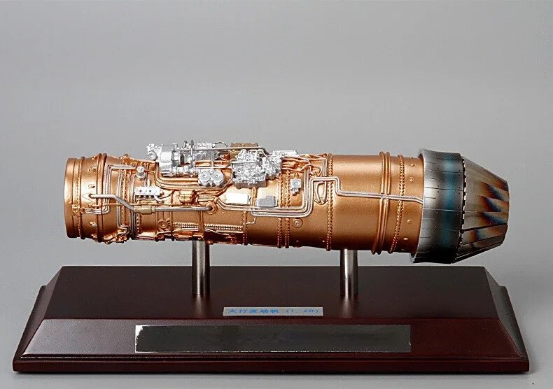 1:20 Engine Model Aircraft Model Decoration Aviation Model Turbofan 10 Series