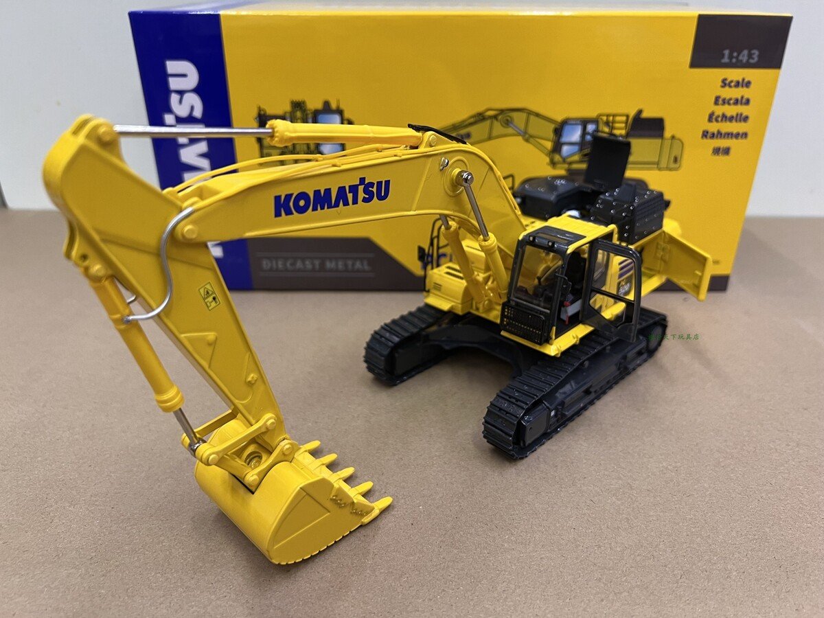 1:43 For KOMATSU PC520LC-11M0 Excavator Alloy model Gifts - 图片 1