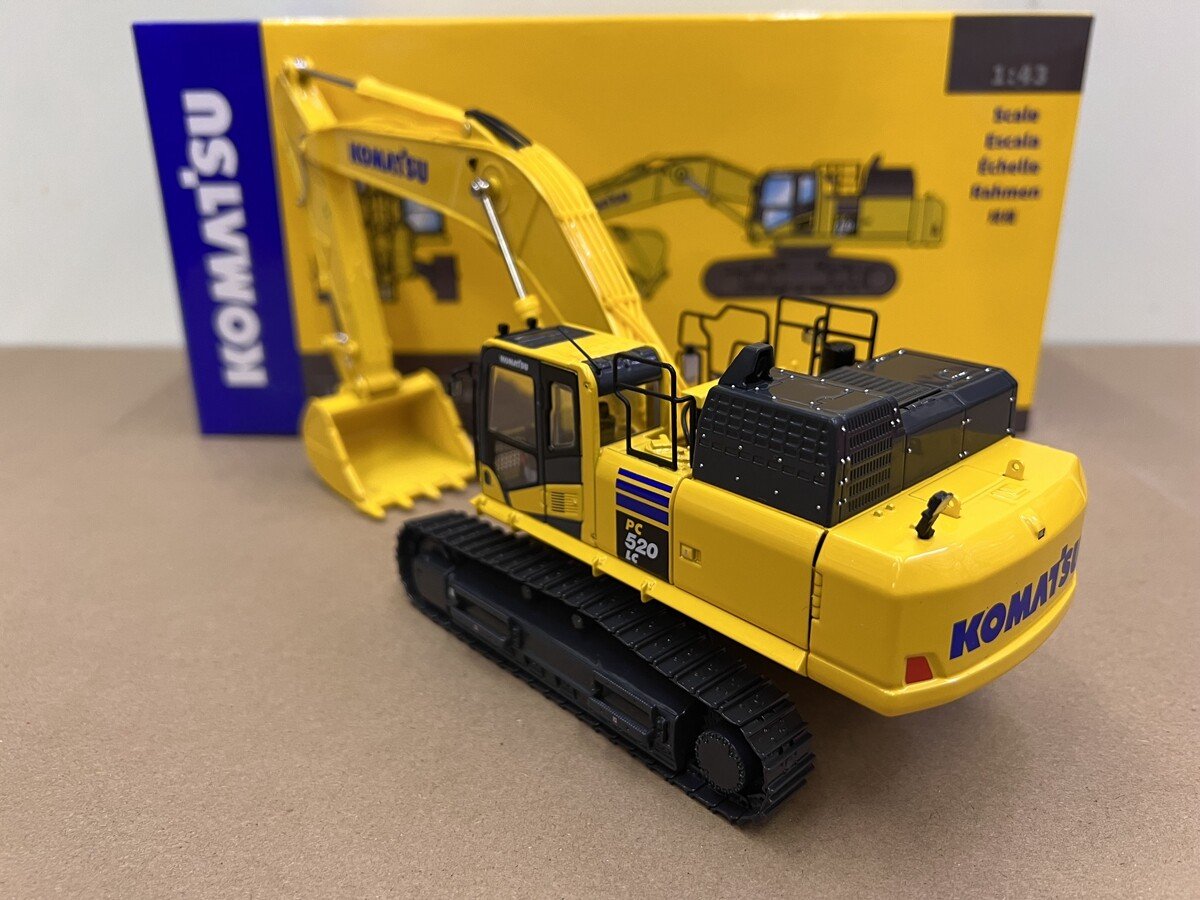 1:43 For KOMATSU PC520LC-11M0 Excavator Alloy model Gifts - 图片 2