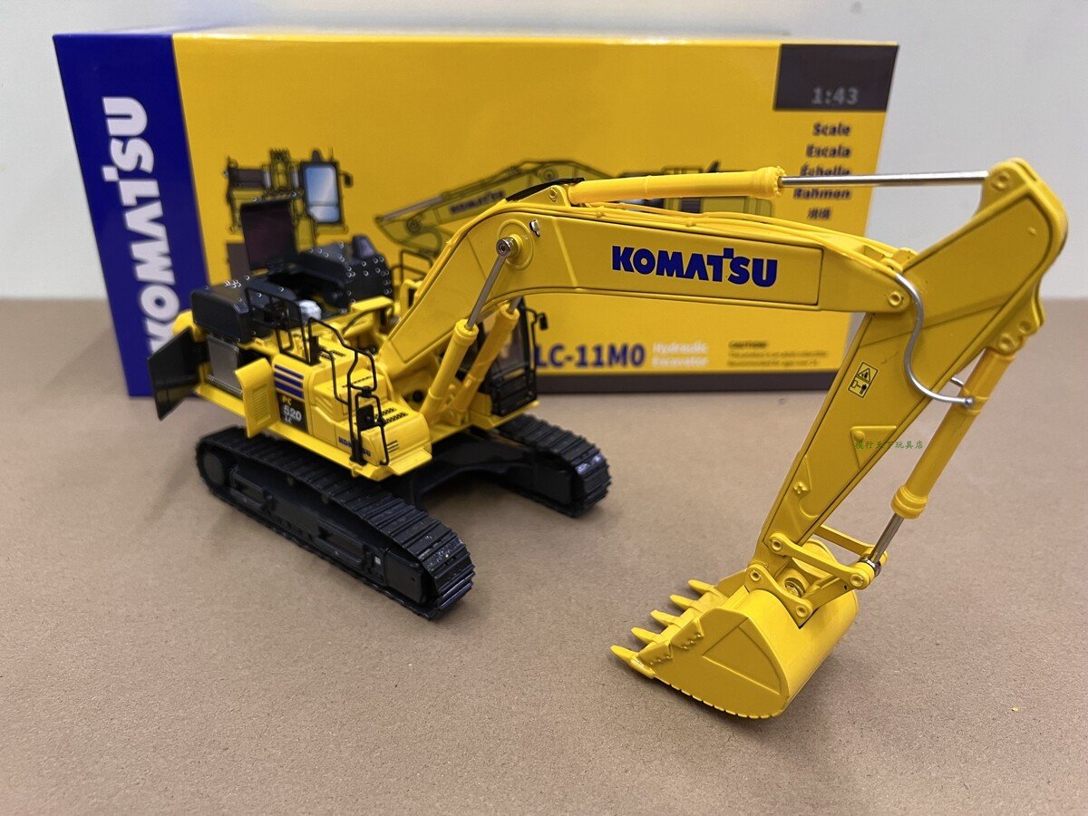 1:43 For KOMATSU PC520LC-11M0 Excavator Alloy model Gifts - 图片 4