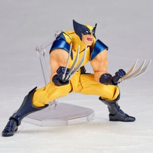 Yellow Anime Wolverine 6" Model Revoltech Amazing Yamaguchi Figure Toy