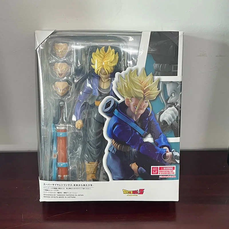 Dragon Ball Trunks Anime Figures SHF Trunks Boy From Future Model Action Figure