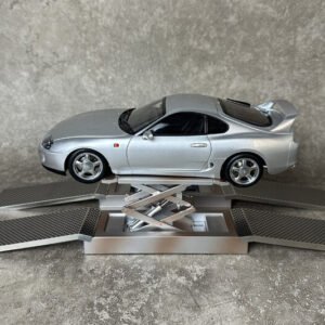 LCD 1/18 Diecast for Toyota Supra A80 Alloy Car Model Red with Lift Replica