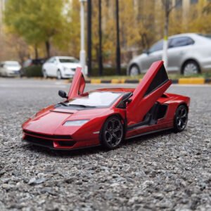 1/18 for Lamborghini Countach LPI800-4 Diecast Car Model Rosso Efesto Met.Red - 图片 1