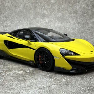 LCD 1/18 Diecast for McLaren 600LT Open Car Model Purple Green Yellow