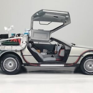 1/18 Hot Wheels Elite Back To The Future Time Machine Delorean Car Model BCJ97 - 图片 6