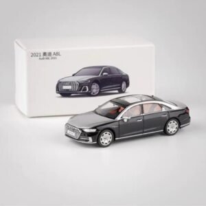 1:64 FOR Audi A8L Horch 2021 Model Car Diecast Vehicle Collection Kids Gift
