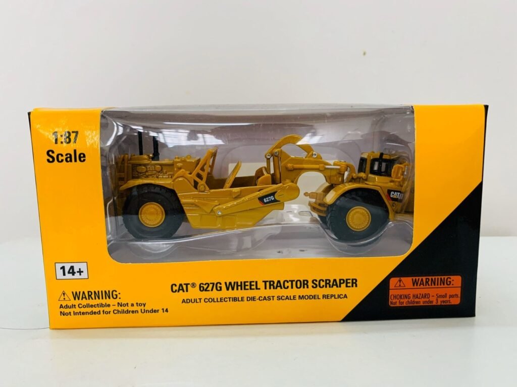 1/87 Norscot Caterpillar Cat 627G Wheel Tractor Scraper Die-Cast 55134