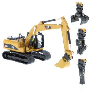 1/87 For Caterpillar Cat 320D L Hydraulic Excavator Diecast Masters DM85652