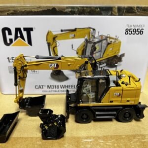 1/50 For Caterpillar Cat M318 Wheeled Excavator Model By DieCast Masters DM85956