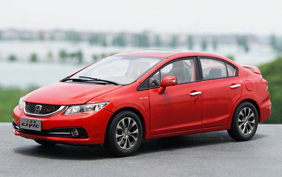 1/18 For Honda CIVIC Si 9 Diecast Metal Car Model Toys Gift Collection Red