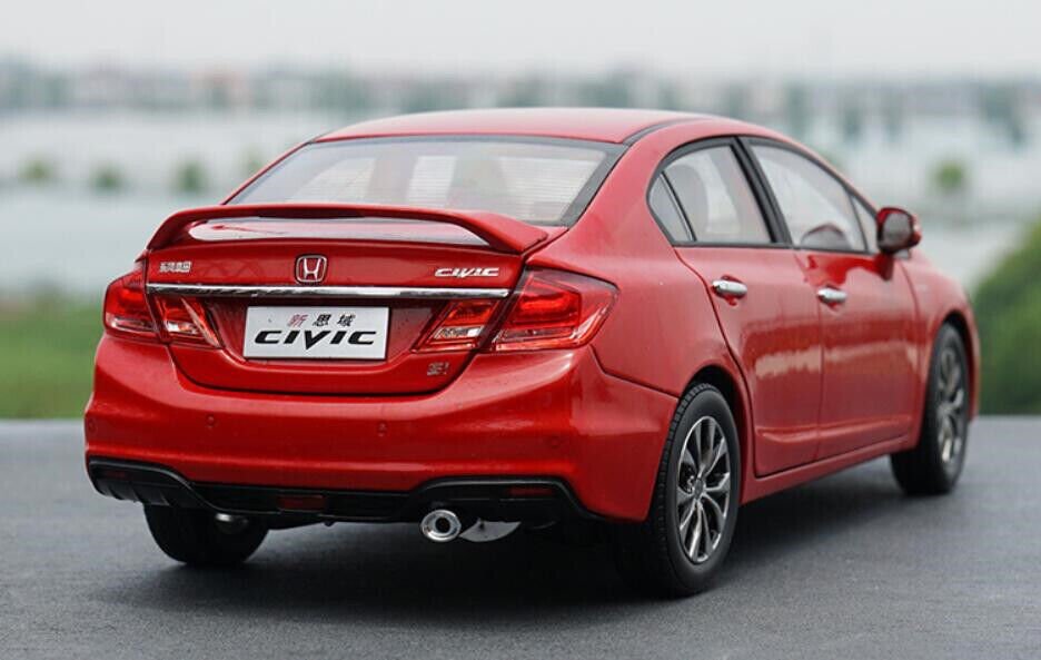 1/18 For Honda CIVIC Si 9 Diecast Metal Car Model Toys Gift Collection Red