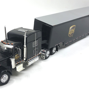 1/53 Diecast Truck Models Tonkin Peterbilt UPS Freight Collectible Truck Model