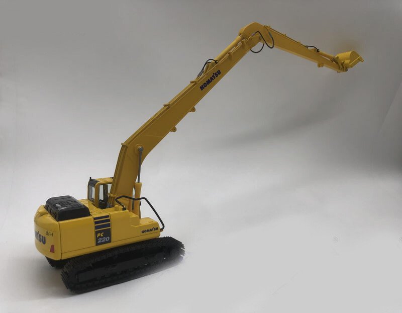 1:50 Scale for KOMASTU PC220-10 Long Arm Excavator Alloy Model Gifts Souvenir