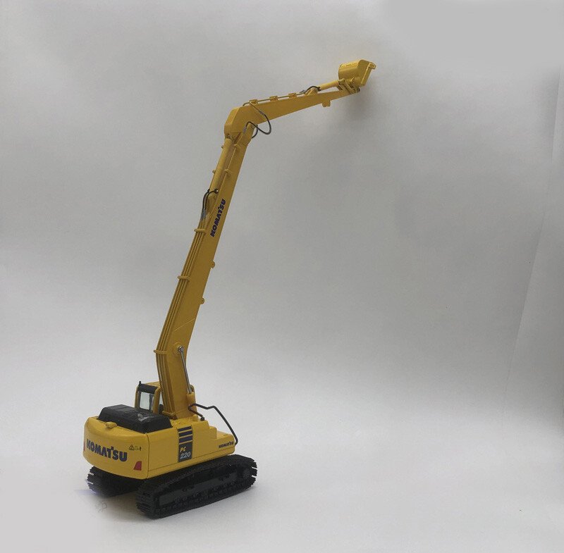 1:50 Scale for KOMASTU PC220-10 Long Arm Excavator Alloy Model Gifts Souvenir