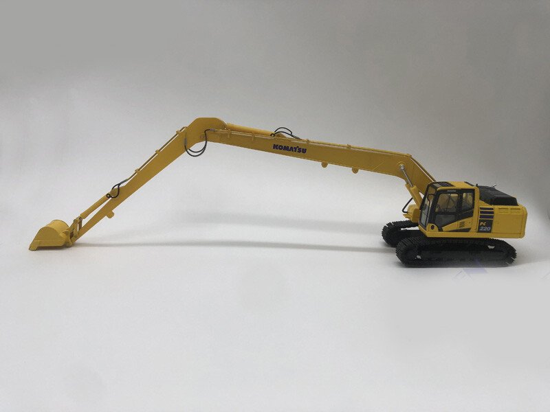 1:50 Scale for KOMASTU PC220-10 Long Arm Excavator Alloy Model Gifts Souvenir