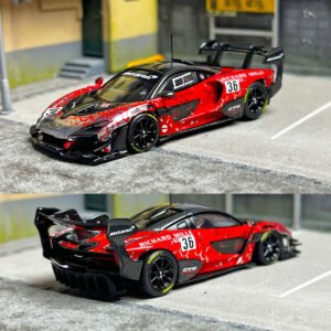 LCD 1:64 For McLaren Senna GTR Car Model Toys For Boys Gift Alloy