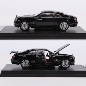 DCM 1/64 Alloy Rolls-Royce Wraith door open black Car Model Limited Edition