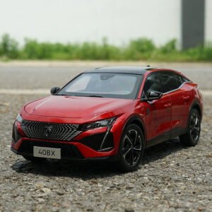 Red 1:18 Scale for Peugeot 408X Model Car Model Toys Gift - 图片 1
