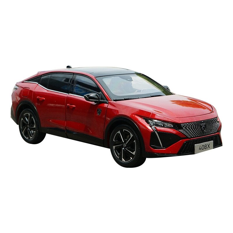 Red 1:18 Scale for Peugeot 408X Model Car Model Toys Gift