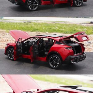 Red 1:18 Scale for Peugeot 408X Model Car Model Toys Gift - 图片 4